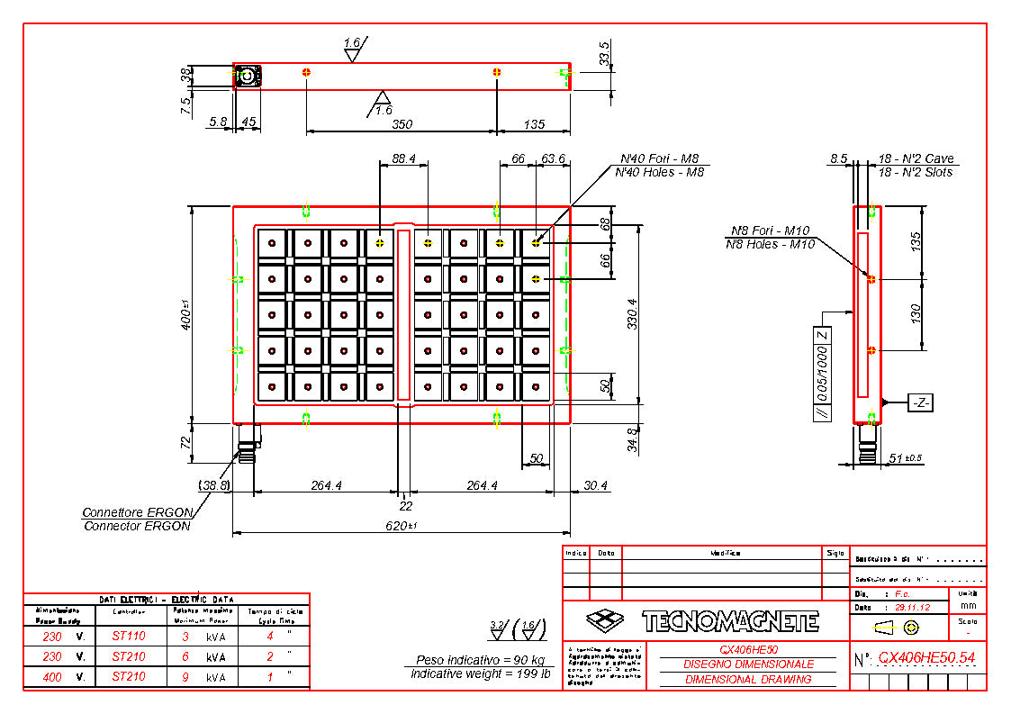 Quad Extra 406 HE 50 Chuck (QX406HE50T51)