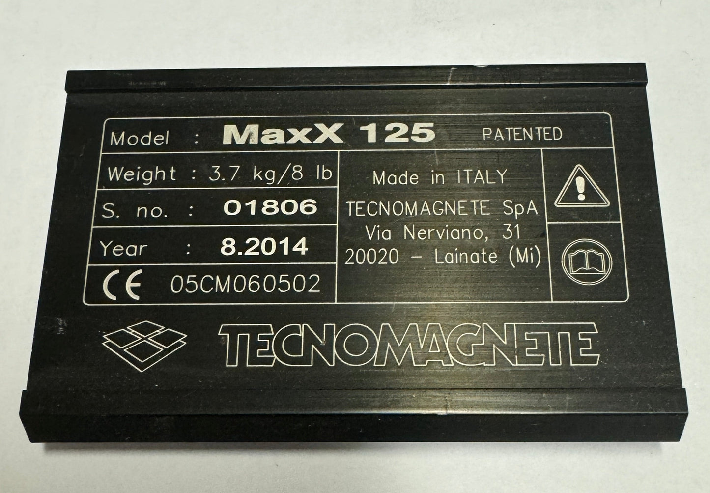 NAME PLATES FOR MaxX 125 DX