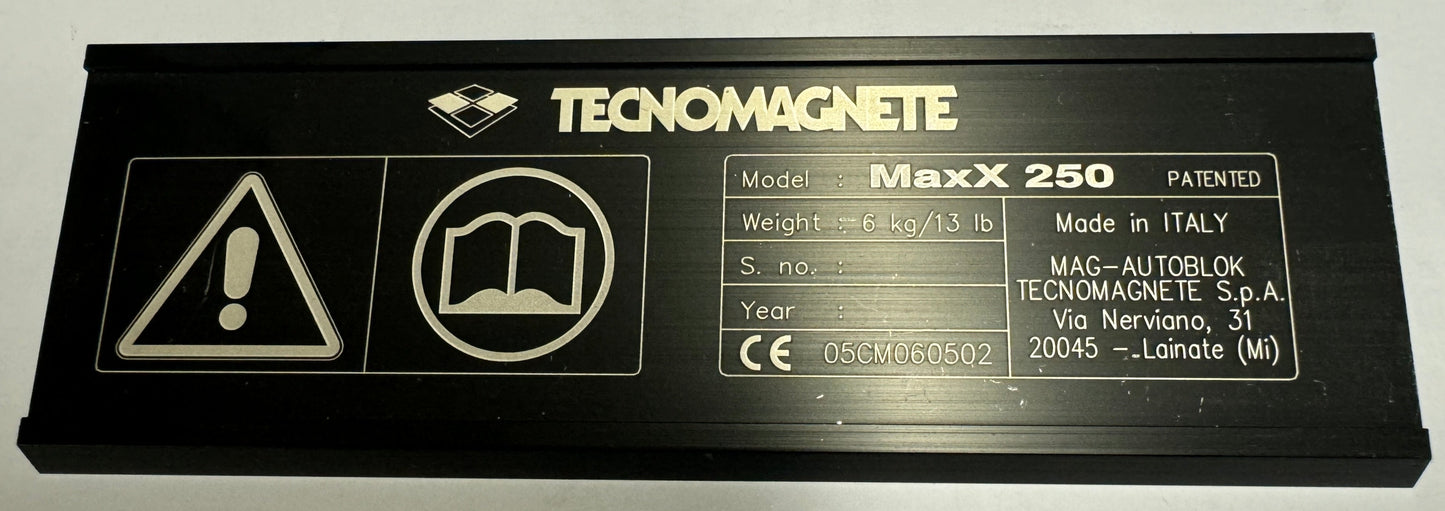 NAME PLATES FOR MaxX 250 DX