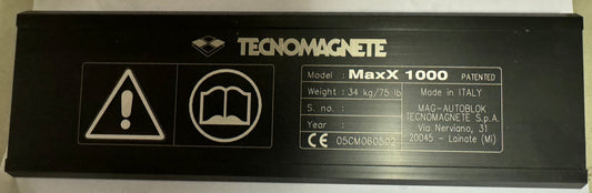 NAME PLATES FOR MaxX 1000 DX