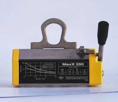 TECNOMAGNET テクノマグネット リフティングマグネット MAXX125 MaxX250 Hand controlled lifting magnet – Tecnomagnete Inc